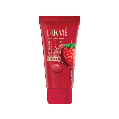Lakme Blush & Glow Face Wash 100g Lakme Blush & Glow Face Wash 100g - Image 1