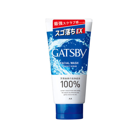 Gatsby Perfect Scrub Facial Wash 130g Gatsby Perfect Scrub Facial Wash 130g - Image 1