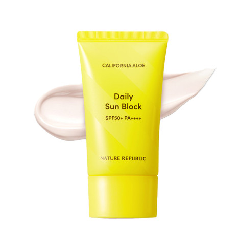 Nature Republic California Aloe Daily Sun Block SPF50+ PA++++57ml Nature Republic California Aloe Daily Sun Block SPF50+ PA++++57ml - Image 1