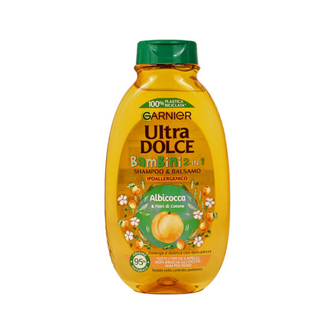 Garnier Ultra Dolce Bambini 2 in 1 Shampoo 250ml Garnier Ultra Dolce Bambini 2 in 1 Shampoo 250ml - Image 1