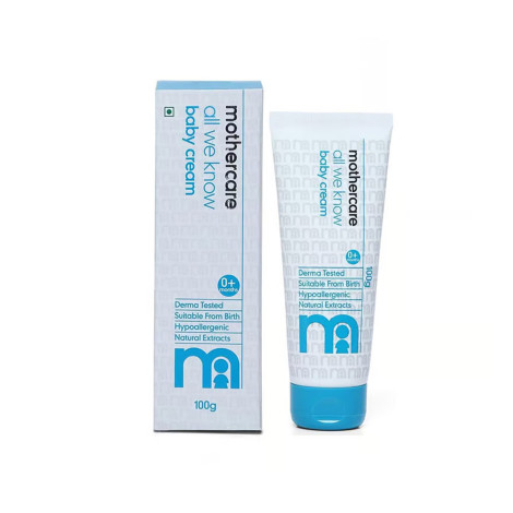 Mothercare All We Know Baby Cream 100g Mothercare All We Know Baby Cream 100g - Image 1
