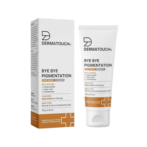 Dermatouch Bye Bye Pigmentation Face Wash 70g Dermatouch Bye Bye Pigmentation Face Wash 70g - Image 1