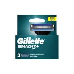 Gillette Mach3+ Classic Close Shave Razor Cartridges 3pcs