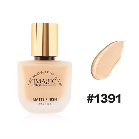 Imagic Long Wearing Foundation Matte Finish - 1391 COOL PORCELAIN Imagic Long Wearing Foundation Matte Finish - 1391 COOL PORCELAIN - Image 1