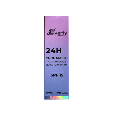 Everly Beauties Pure Matte Full Coverage Foundation - Yellow Everly Beauties Pure Matte Full Coverage Foundation - Yellow - Image 1