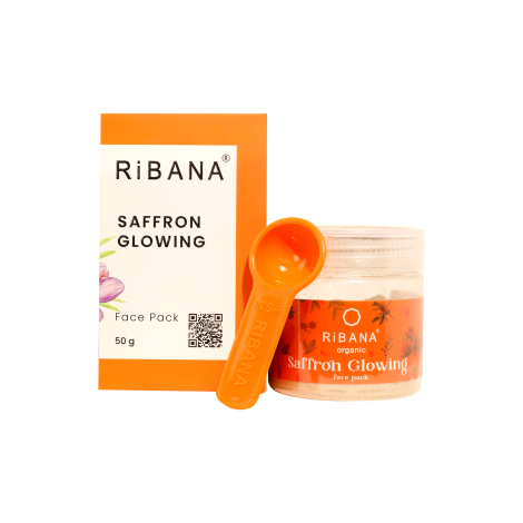 Ribana Saffron Glowing Face Pack 50g Ribana Saffron Glowing Face Pack 50g - Image 1