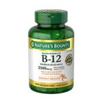 Nature's Bounty Quick Dissolve B-12 Methylcobalamin 2500mcg Vitamin Supplement 300 Tablets
