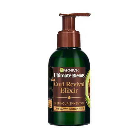Garnier Ultimate Blends Curl Revival Elixir Deep Nourishment Oil 120ml Garnier Ultimate Blends Curl Revival Elixir Deep Nourishment Oil 120ml - Image 1