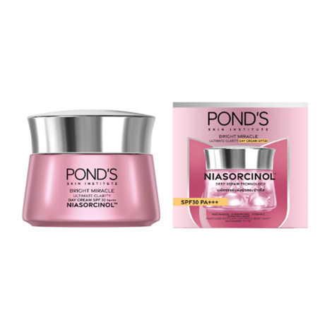 Pond's Bright Miracle Ultimate Clarity Niasorcinol Day Cream SPF30 PA+++ 45g Pond's Bright Miracle Ultimate Clarity Niasorcinol Day Cream SPF30 PA+++ 45g - Image 1