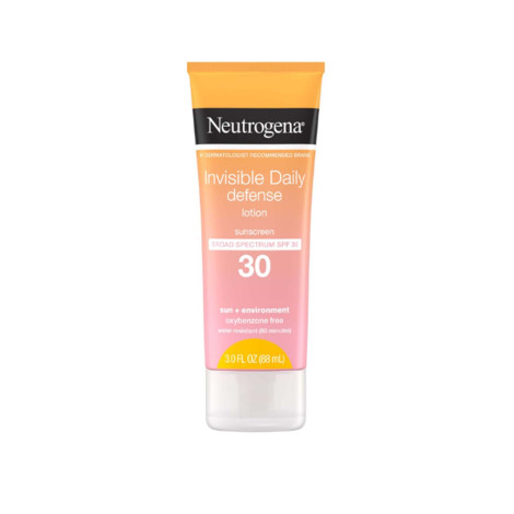 Neutrogena Invisible Daily Defense Lotion Sunscreen SPF30 88ml Neutrogena Invisible Daily Defense Lotion Sunscreen SPF30 88ml - Image 1