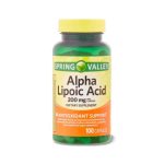 Spring Valley Alpha Lipoic Acid Dietary Supplement 200 mg 100 cap