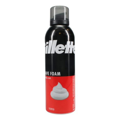 Gillette Original Scent Shave Foam Scented 200ml Gillette Original Scent Shave Foam Scented 200ml - Image 1