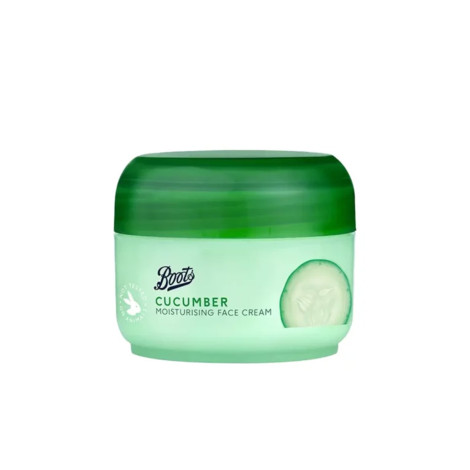 Boots Cucumber Moisturising Face Cream 100g Boots Cucumber Moisturising Face Cream 100g - Image 1