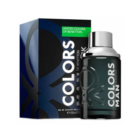 Benetton Colors Black for Man Eau De Toilette 100ml Benetton Colors Black for Man Eau De Toilette 100ml - Image 1