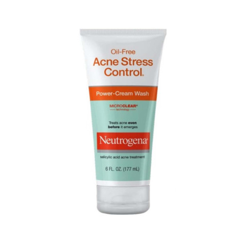 Neutrogena Oil-Free Acne Stress Control Power-Cream Wash 177ml Neutrogena Oil-Free Acne Stress Control Power-Cream Wash 177ml - Image 1