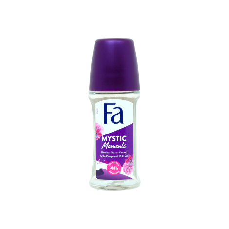 Fa Mystic Moments 48h Passion Flower Scent Roll On 50ml Fa Mystic Moments 48h Passion Flower Scent Roll On 50ml - Image 1