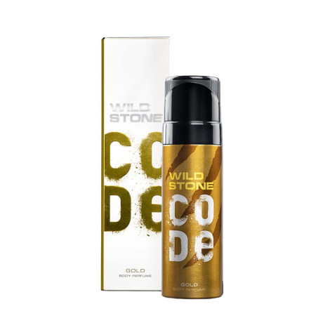 Wild Stone Code Gold Fine Fragrance Body Spray 120ml Wild Stone Code Gold Fine Fragrance Body Spray 120ml - Image 1