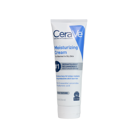Cerave Moisturizing Cream For Normal To Dry Skin 236ml Cerave Moisturizing Cream For Normal To Dry Skin 236ml - Image 1