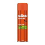 Gillette Fusion 5 Sensitive With Almond Oil Shave Gel Scented 200ml