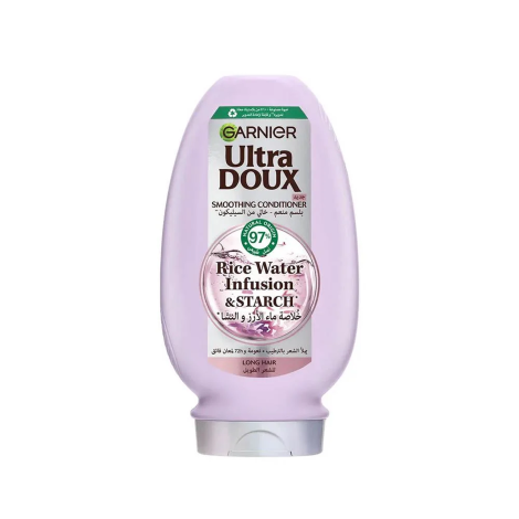 Garnier Ultra Doux Rice Water Infusion & Starch Smoothing Conditioner 360ml Garnier Ultra Doux Rice Water Infusion & Starch Smoothing Conditioner 360ml - Image 1