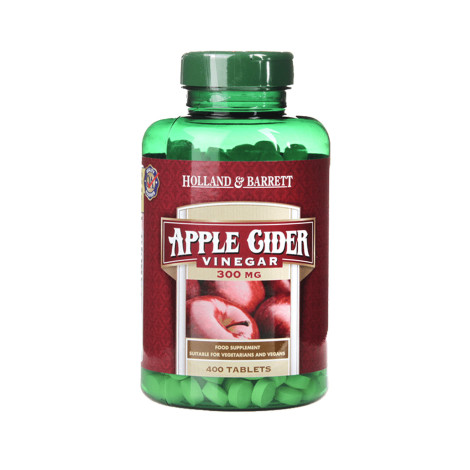 Holland & Barrett Apple Cider Vinegar 300MG 400 Tabletes Holland & Barrett Apple Cider Vinegar 300MG 400 Tabletes - Image 1