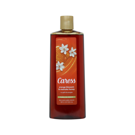 Caress Orange Blossom & Manuka Honey Floral Oil Essence Body Wash 532ml Caress Orange Blossom & Manuka Honey Floral Oil Essence Body Wash 532ml - Image 1