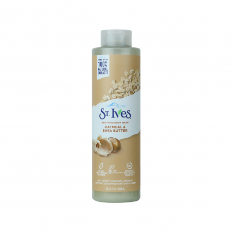 St.Ives Oatmeal & Shea Butter Soothing Body Wash 650ml St.Ives Oatmeal & Shea Butter Soothing Body Wash 650ml - Image 1