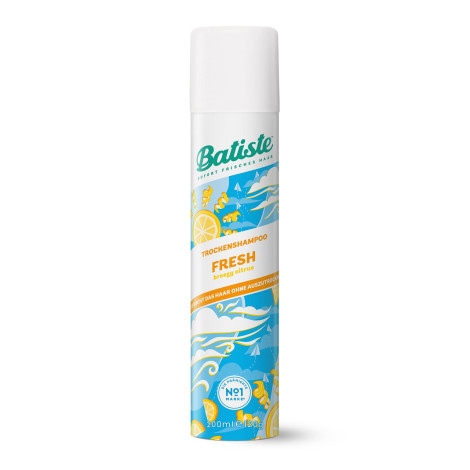 Batiste Fresh Breezy Citrus Dry Shampoo 200ml Batiste Fresh Breezy Citrus Dry Shampoo 200ml - Image 1