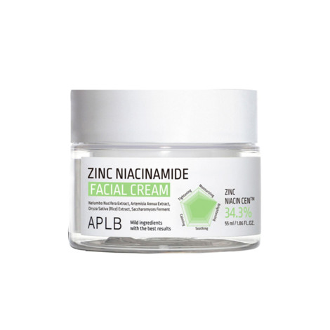 APLB Zinc Niacinamide Facial Cream 55ml APLB Zinc Niacinamide Facial Cream 55ml - Image 1