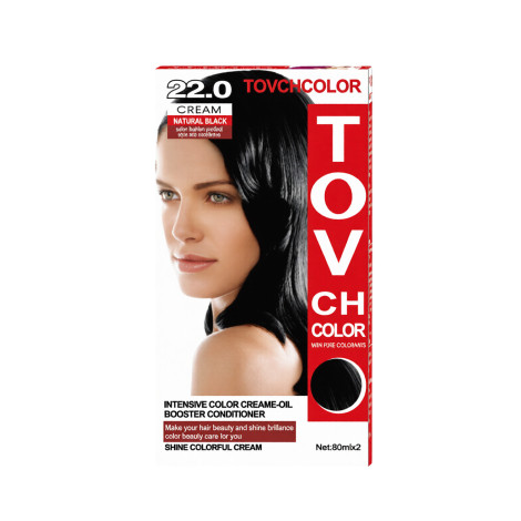 Tovch Hair color - 22.0 Natural Black Tovch Hair color - 22.0 Natural Black - Image 1