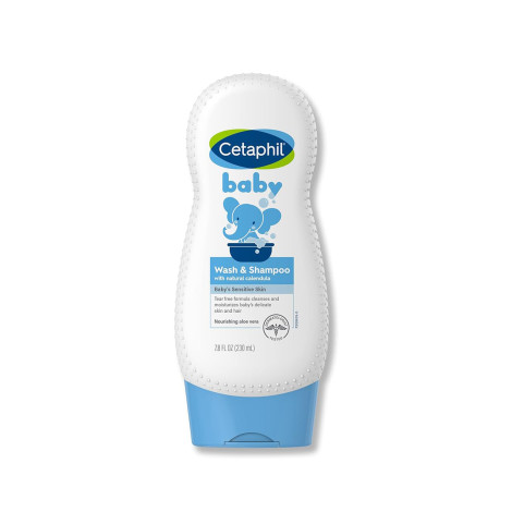 Cetaphil Baby Wash & Shampoo With Natural Calendula 230ml Cetaphil Baby Wash & Shampoo With Natural Calendula 230ml - Image 1