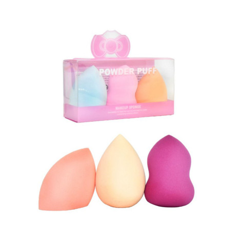 Powder Puff Beauty Blender Makeup Sponge 3Pcs Powder Puff Beauty Blender Makeup Sponge 3Pcs - Image 1