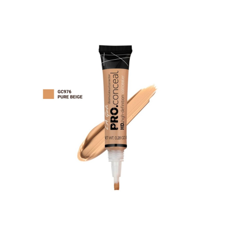 L.A. Girl Pro.conceal Hd High Definition Concealer-GC 976 Pure Beige L.A. Girl Pro.conceal Hd High Definition Concealer-GC 976 Pure Beige - Image 1