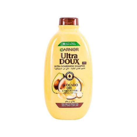 Garnier Ultra Doux Avocado Oil & Shea Butter Nourishing Shampoo 600ml Garnier Ultra Doux Avocado Oil & Shea Butter Nourishing Shampoo 600ml - Image 1