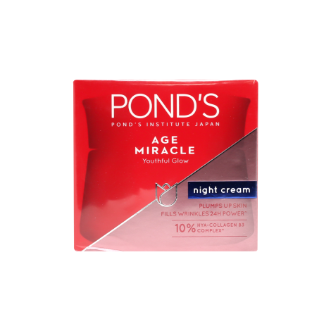 Pond's Age Miracle Youthful Glow Night Cream 50ml Pond's Age Miracle Youthful Glow Night Cream 50ml - Image 1