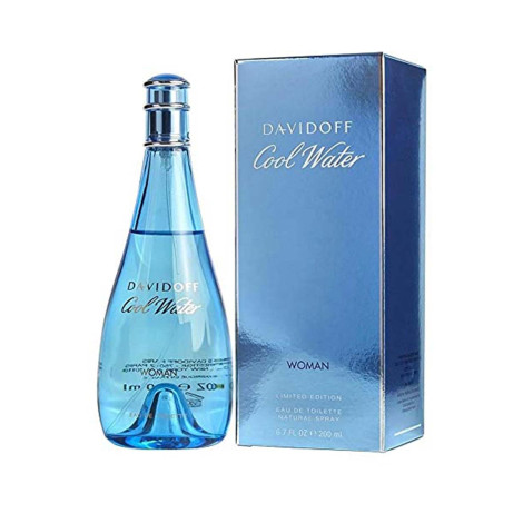 Davidoff Cool Water EDT Spray For Women 200ml Davidoff Cool Water EDT Spray For Women 200ml - Image 1