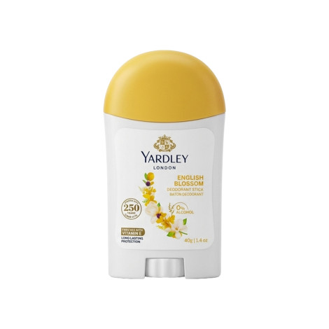Yardley London English Blossom Deodorant Stick 40g Yardley London English Blossom Deodorant Stick 40g - Image 1