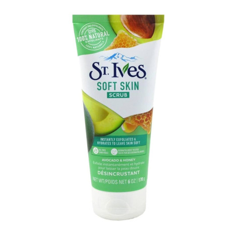 St. Ives Exfoliant Avocado & Honey Moderate Exfoliation Scrub 170g St. Ives Exfoliant Avocado & Honey Moderate Exfoliation Scrub 170g - Image 1