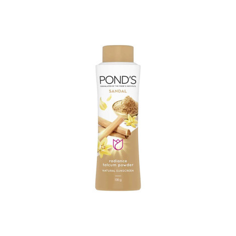 Pond's Sandal Radiance Talcum Powder 100g Pond's Sandal Radiance Talcum Powder 100g - Image 1