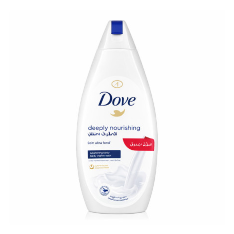 Dove Deeply Nourishing Body Wash 500ml Dove Deeply Nourishing Body Wash 500ml - Image 1
