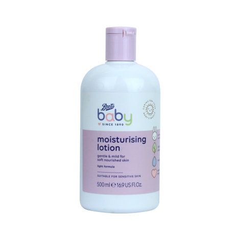 Boots Baby Moisturising Lotion 500ml Boots Baby Moisturising Lotion 500ml - Image 1
