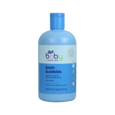 Boots Baby Bath Bubbles 500ml Boots Baby Bath Bubbles 500ml - Image 1