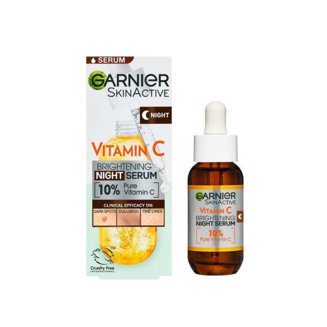 Garnier Skin Active Vitamin C Brightening Night Serum 30ml Garnier Skin Active Vitamin C Brightening Night Serum 30ml - Image 1