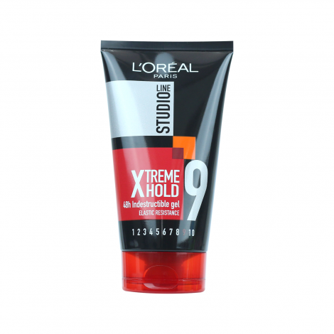 L'Oreal Studio Line 9 Xtreme Hold 48h Indestructible Gel 150ml L'Oreal Studio Line 9 Xtreme Hold 48h Indestructible Gel 150ml - Image 1