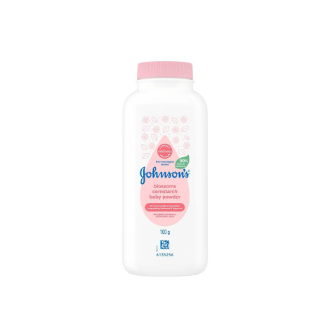 Johnson's Cornstarch Blossoms Baby Powder 100g Johnson's Cornstarch Blossoms Baby Powder 100g - Image 1