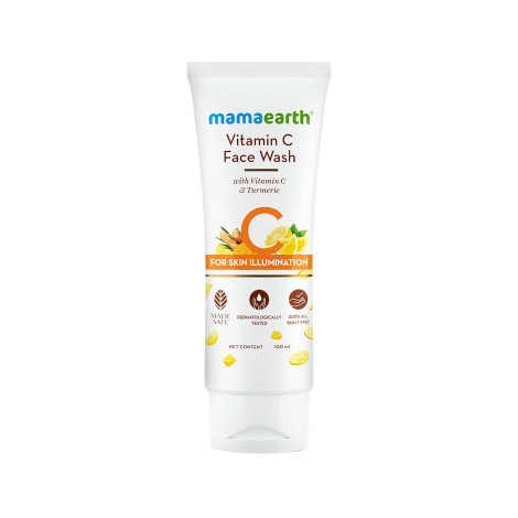 Mama Earth Vitamin C Face Wash 100ml Mama Earth Vitamin C Face Wash 100ml - Image 1