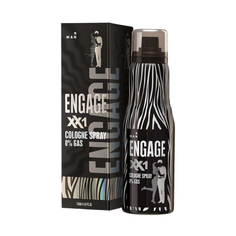 Engage XX1 Cologne 0% Gas Men Body Spray 135ml Engage XX1 Cologne 0% Gas Men Body Spray 135ml - Image 1