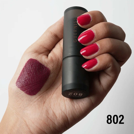 Guerniss Luxely Matte Lipstick - 802 Guerniss Luxely Matte Lipstick - 802 - Image 1