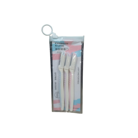 Lmltop Light & Portable Eyebrow Razor 3Pcs Lmltop Light & Portable Eyebrow Razor 3Pcs - Image 1