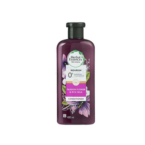 Herbal Essences Nourish Passion Flower & Rice Milk Conditioner 400ml Herbal Essences Nourish Passion Flower & Rice Milk Conditioner 400ml - Image 1